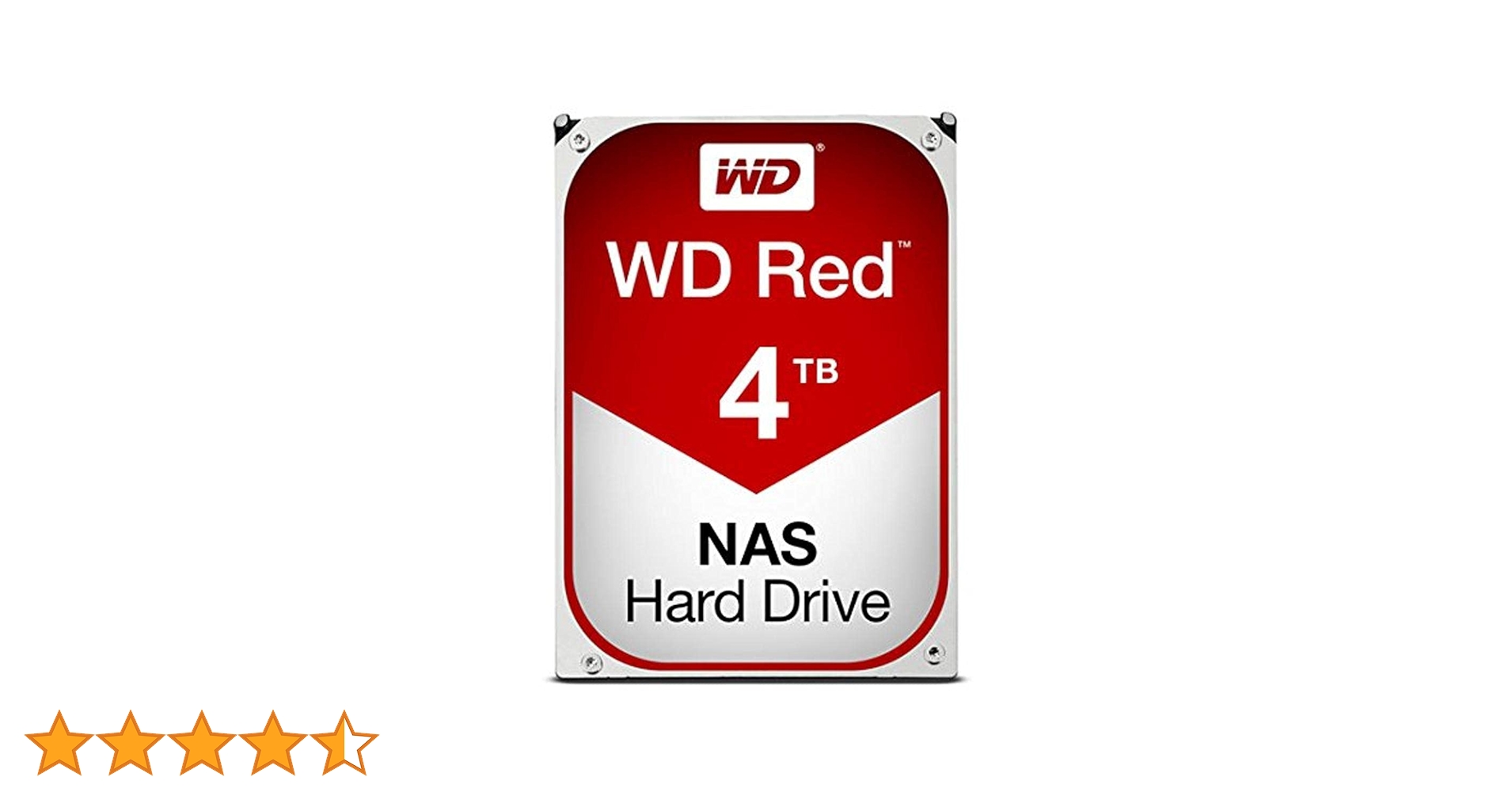 Western Digital WD40EFRX WD Red NAS Hard Drive - Hard Drive